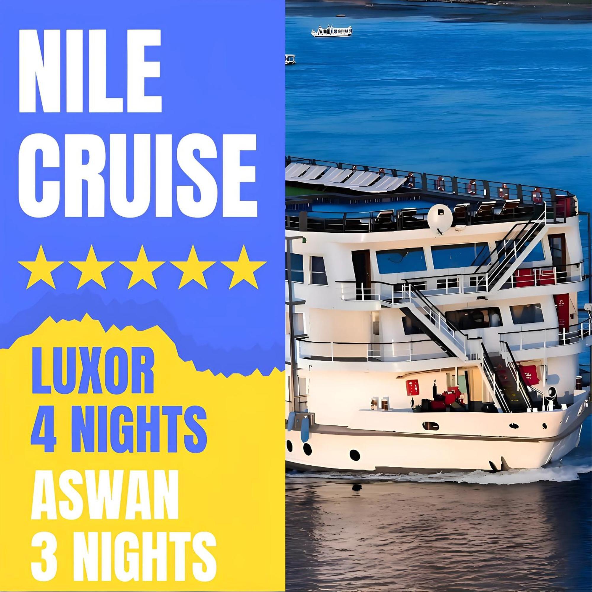 Nile Cruise Np Every Monday From 4nights & Every Friday From Aswan 3 Nights Hotel