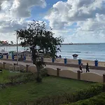 Renovated Super Lux Apartment Chalet Direct Sea View 2 Bed Rooms Al Mamourah شاليه الترا لوكس شاطىء المعموره دور اول على البحر مباشره مع كارنيهات الدخول طوال السنه و الشاطىء الخاص من اول مايو لنهايه اكتوبر للعائلات فقط