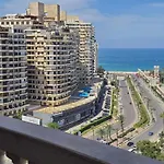 Sea And Montaza Palace View 2 Bedrooms Apartment Alexandria,2 Full Bathrooms, With 2 Ac And 1 Stand Fan, Free Wifi , Available All Year Days With 3 Heavy Blankets