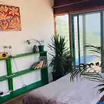 Beach Front Studio With Huge Roof Top Terrace