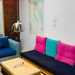 Beach Front Studio With Huge Roof Top Terrace