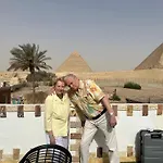Green Scarab Pyramids View