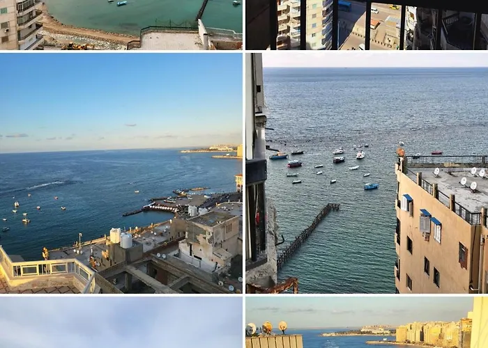 شقه فى ميامى بالاسكندريه مطله على البحر
