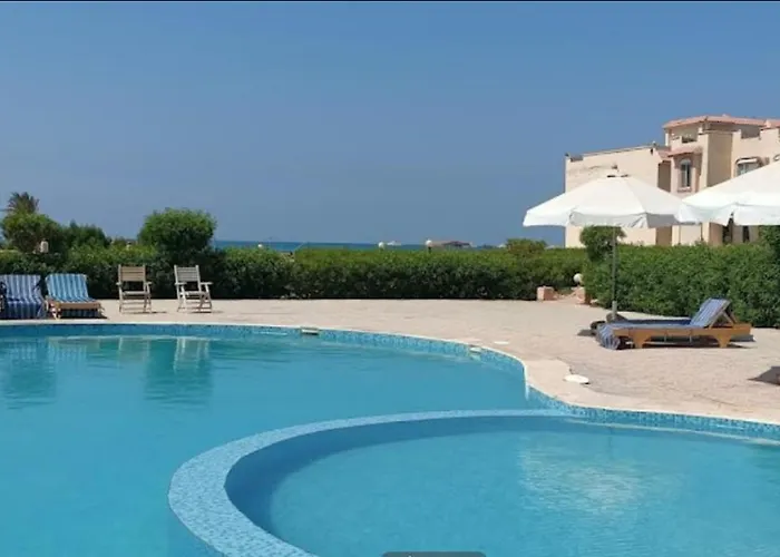 Beach And Pools Front Challet In Ras Sudr
