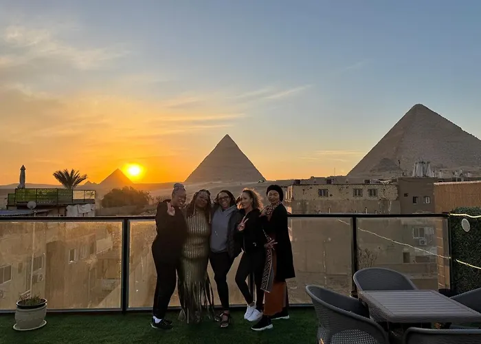 The Heaven Pyramids View