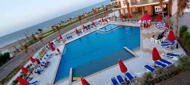 فندقي أرضي بحديقه خاصه في بورتوسعيد