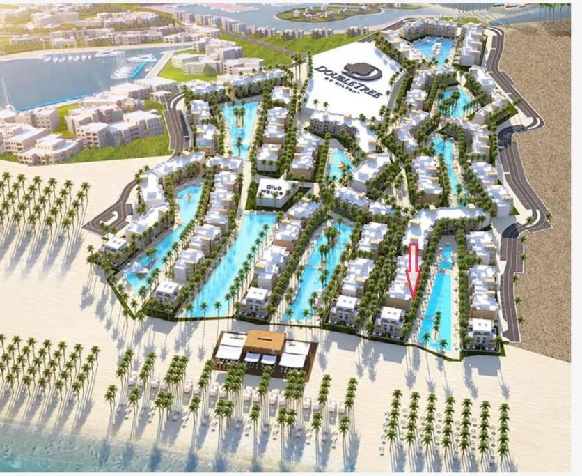 Luxurious Sea View 2 Bedroom & Private Garden To The Pool At Mangroovy Apartment Hurghada
