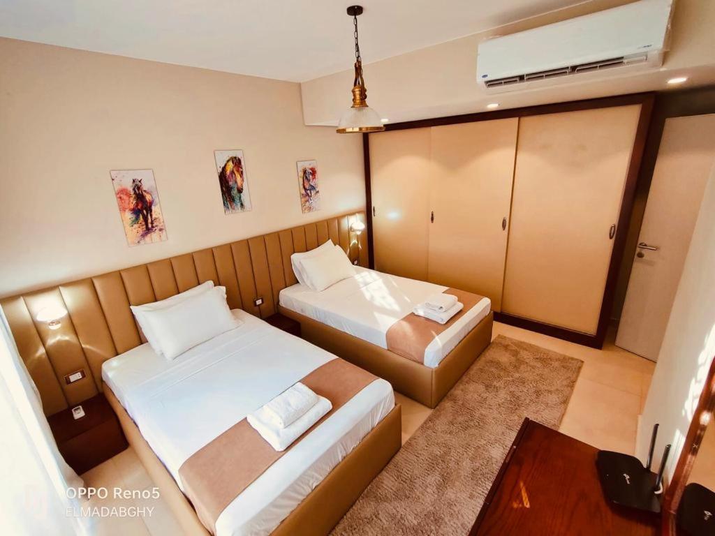 Luxurious Sea View 2 Bedroom & Private Garden To The Pool At Mangroovy Apartment Hurghada