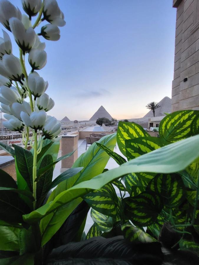 The Gate Front Pyramids & Sphinx View