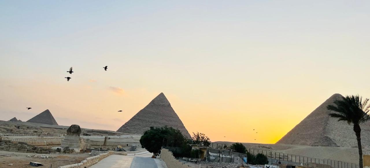The Gate Front Pyramids & Sphinx View