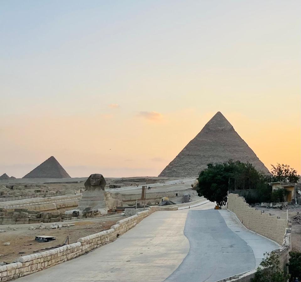 The Gate Front Pyramids & Sphinx View *
