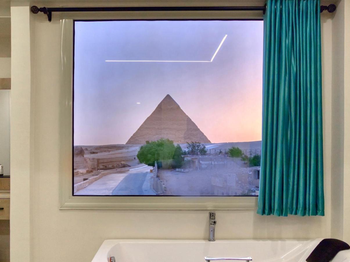 The Gate Front Pyramids & Sphinx View *
