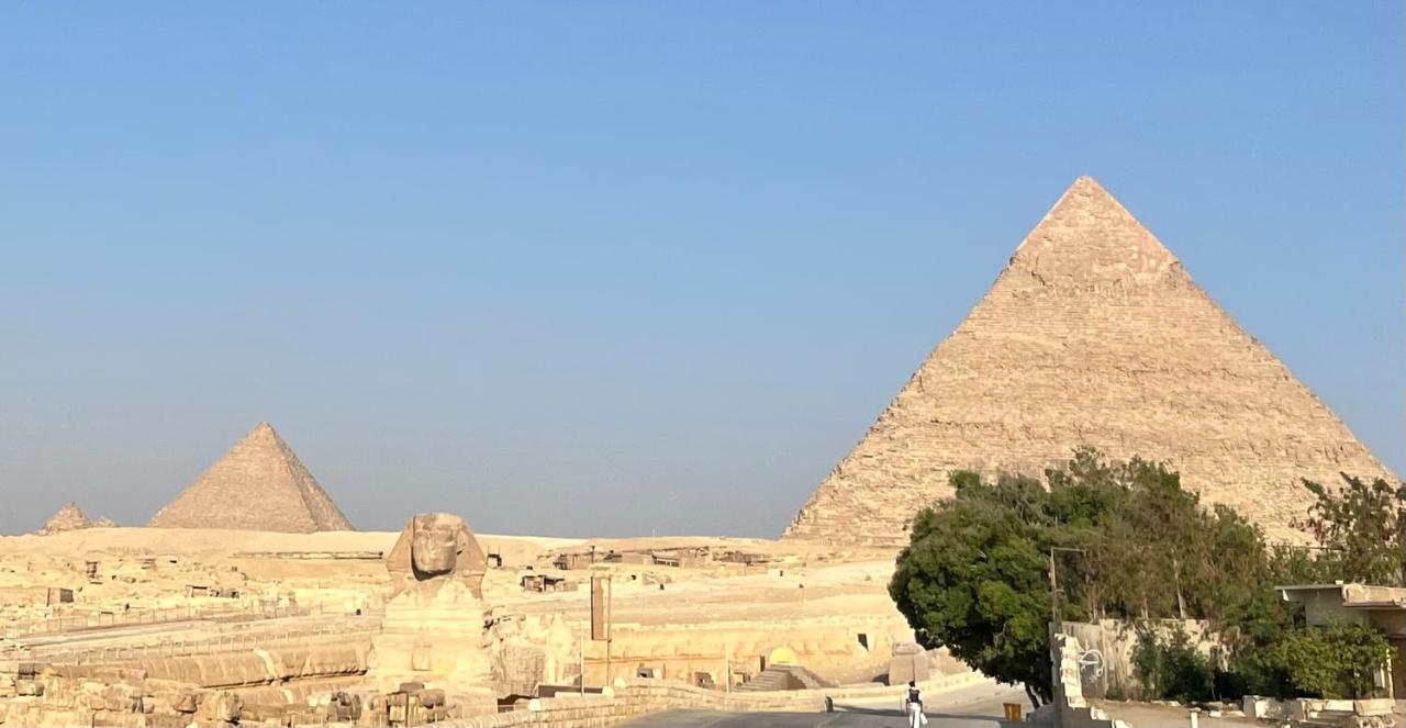 The Gate Front Pyramids & Sphinx View *