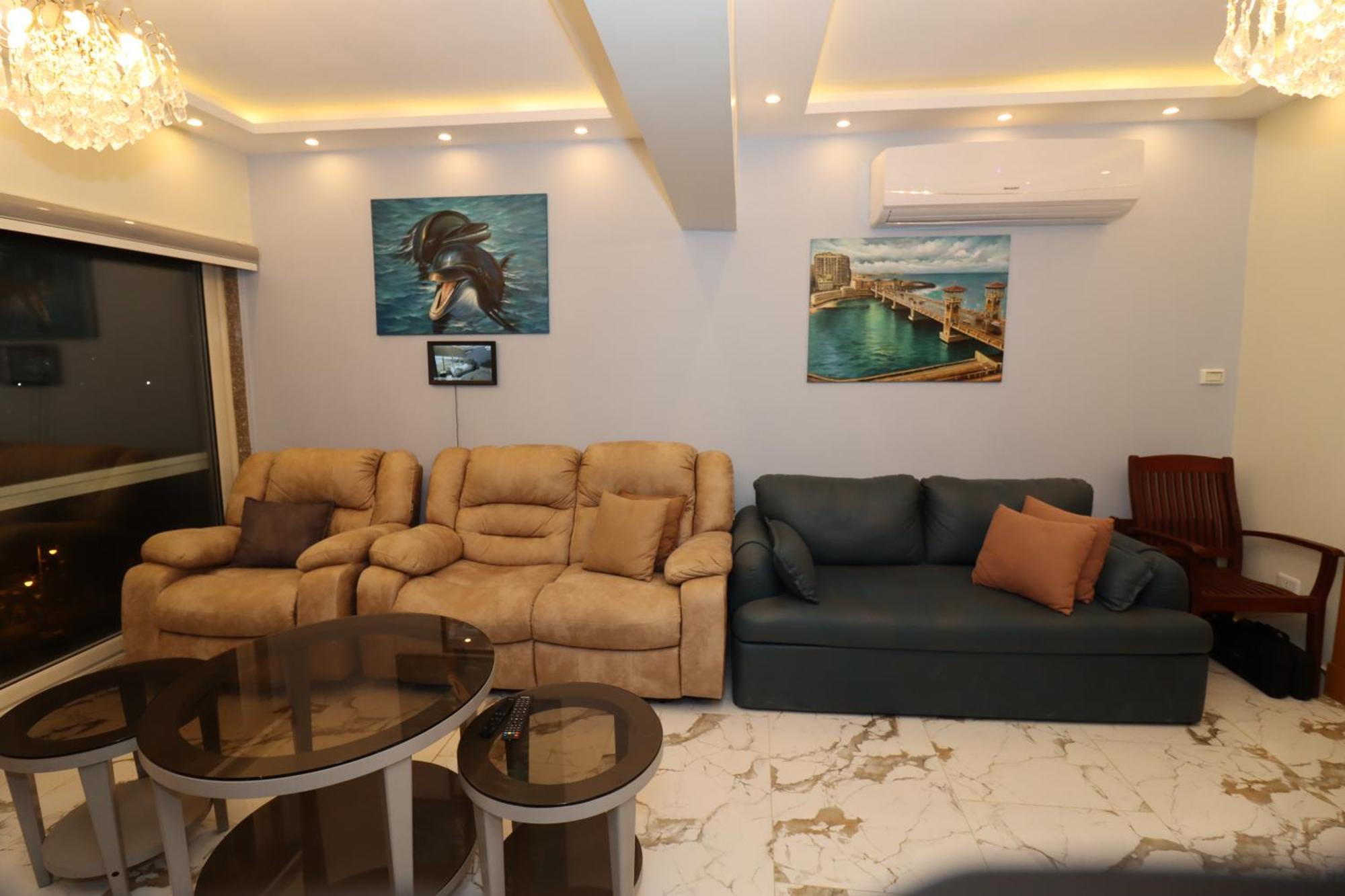 Luxury Mamoura Private Daire İskenderiye