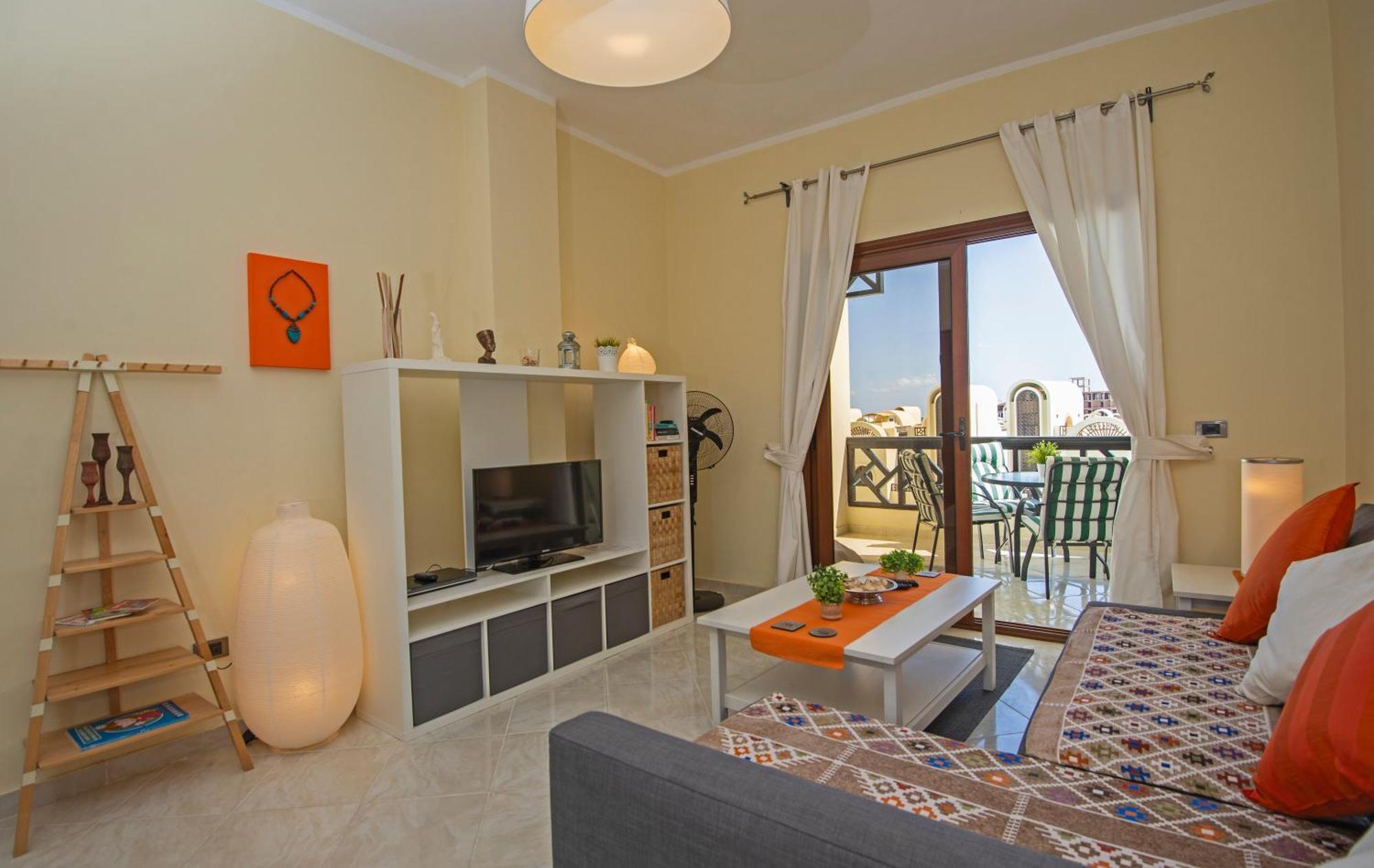 Apartment Buki-gravity-homes: Seaview In 5-star Gravity Sahl Hasheesh Hurghada