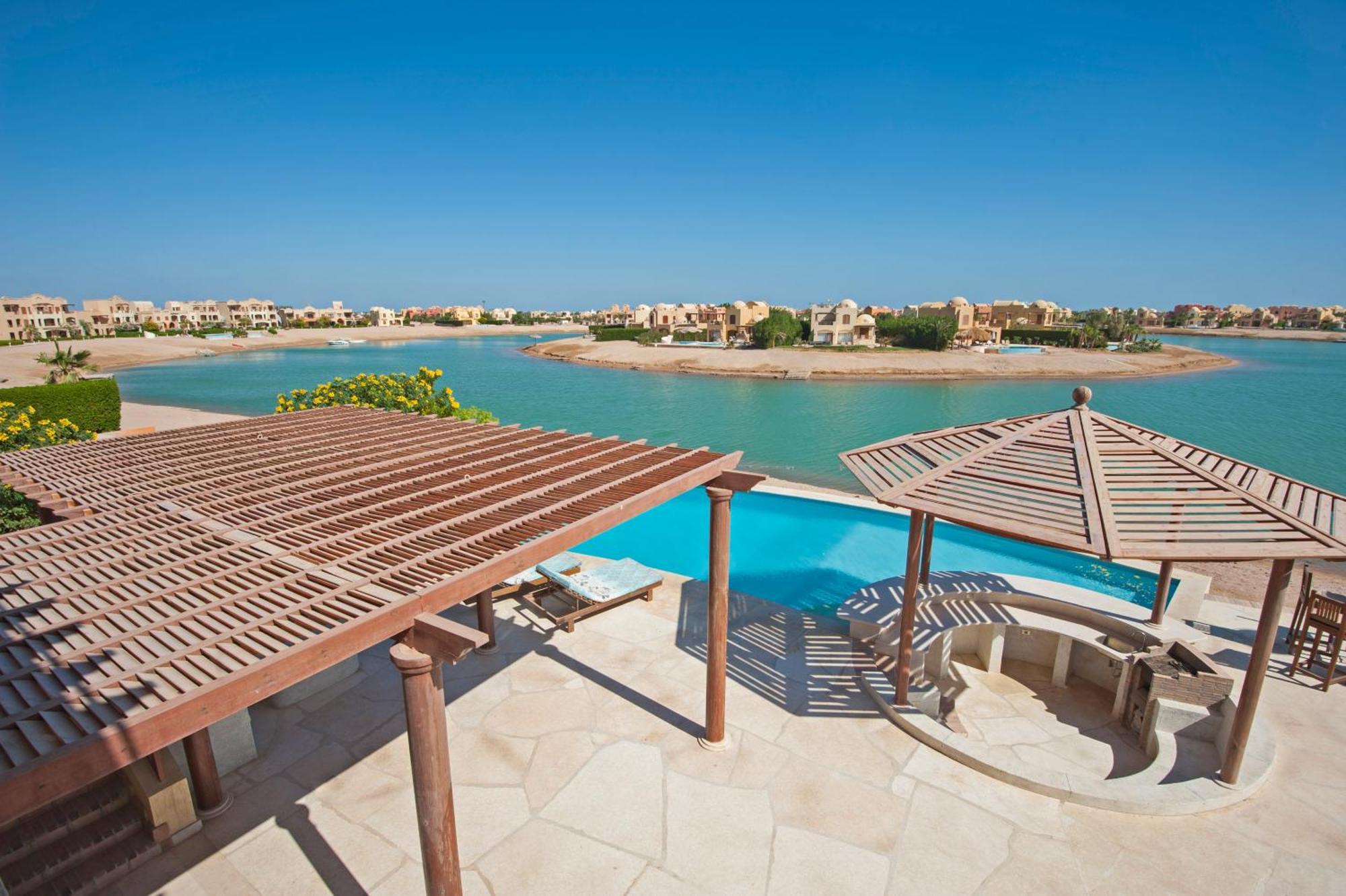 Villa Rent El Gouna Lagoon Heated Private Pool Bbq Hurghada