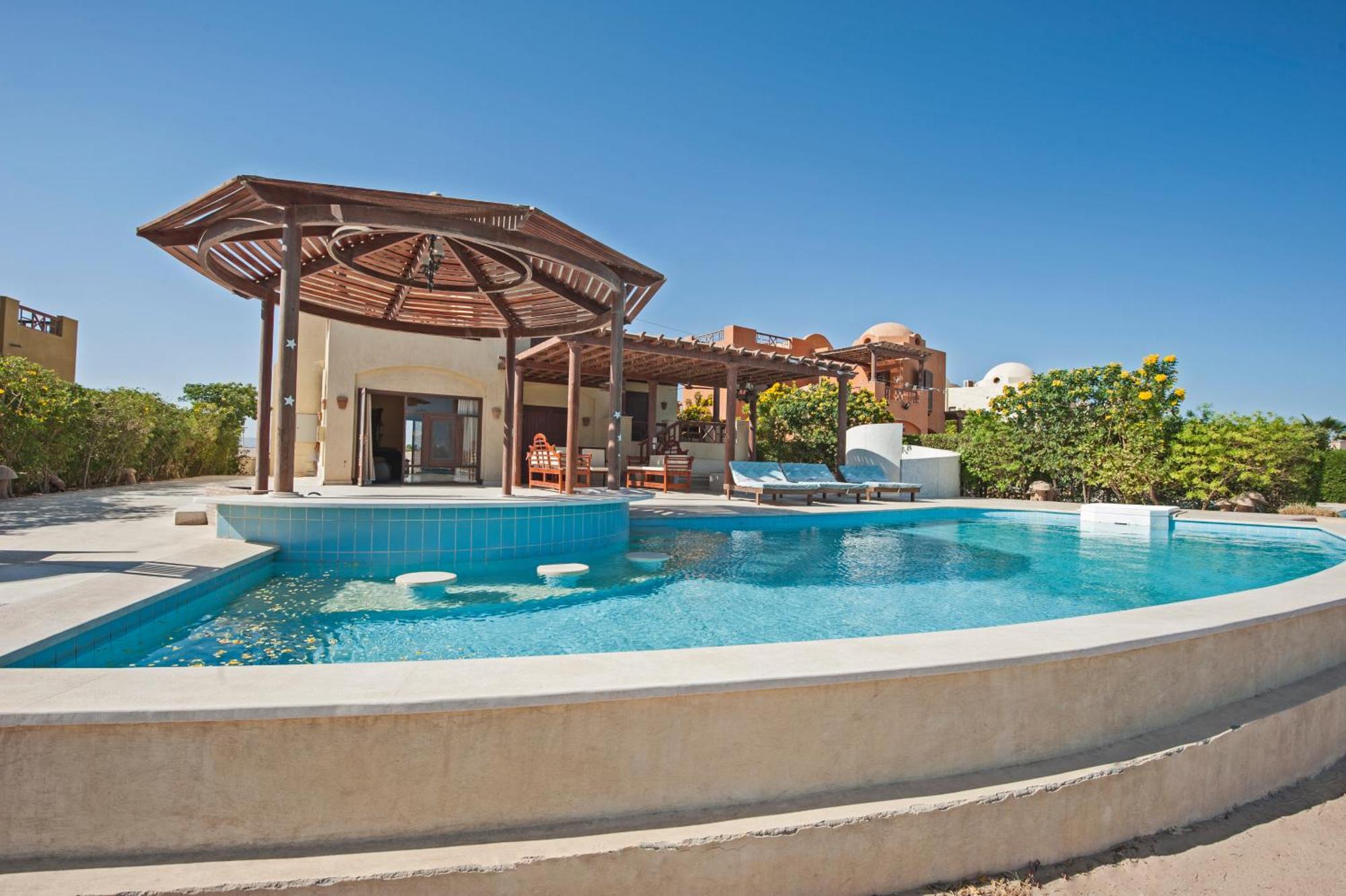 Villa Rent El Gouna Lagoon Heated Private Pool Bbq *