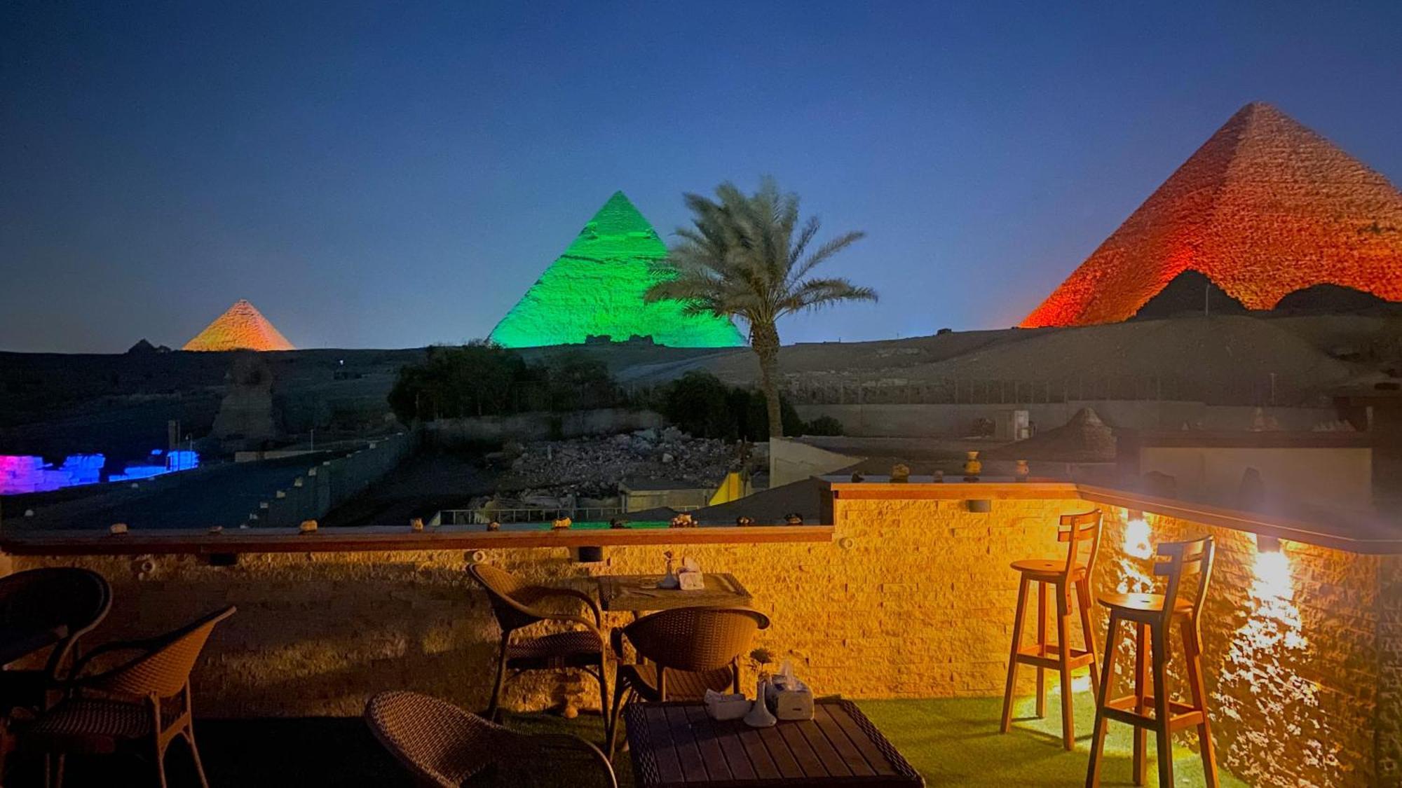 Seven Pyramids Panoramic View Kafret el-Gabal