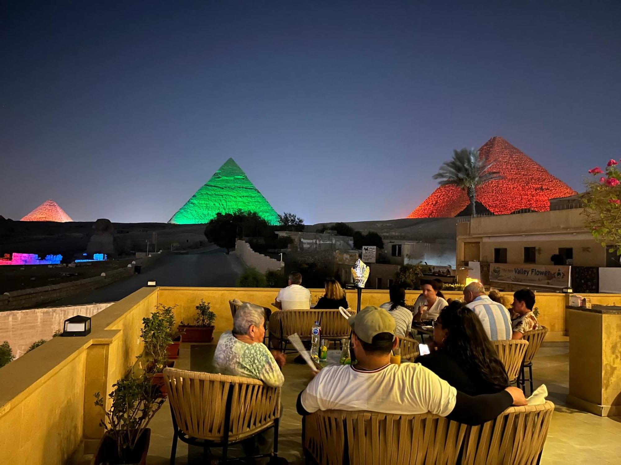The Gate Front Pyramids & Sphinx View *