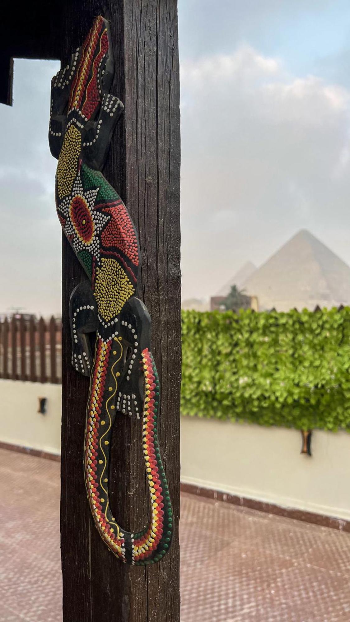 Osiris Pyramids View