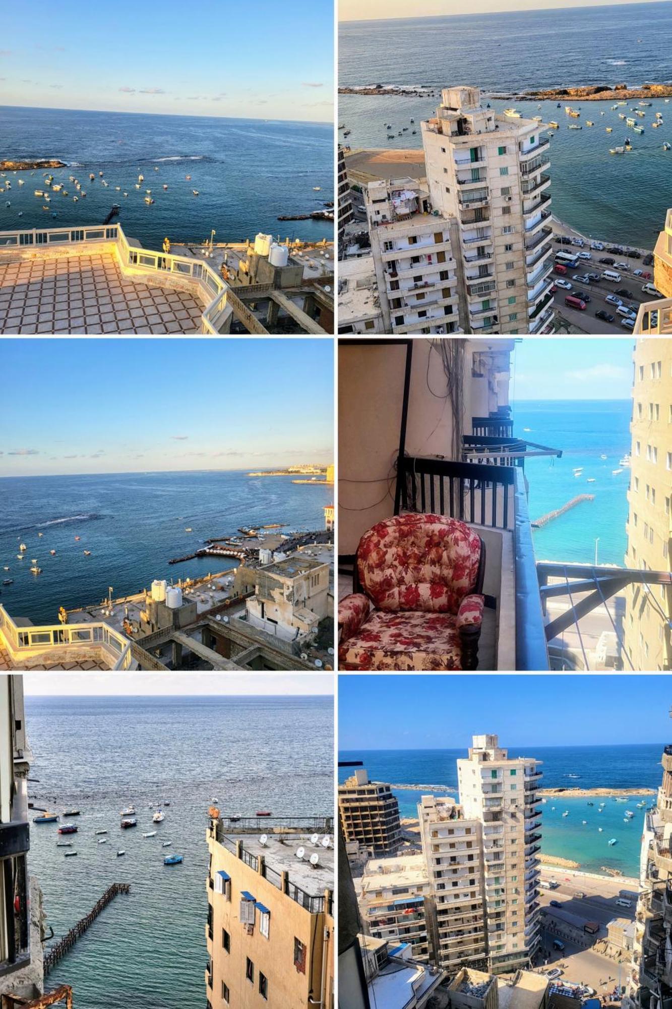 شقه فى ميامى بالاسكندريه مطله على البحر Apartment Alexandria