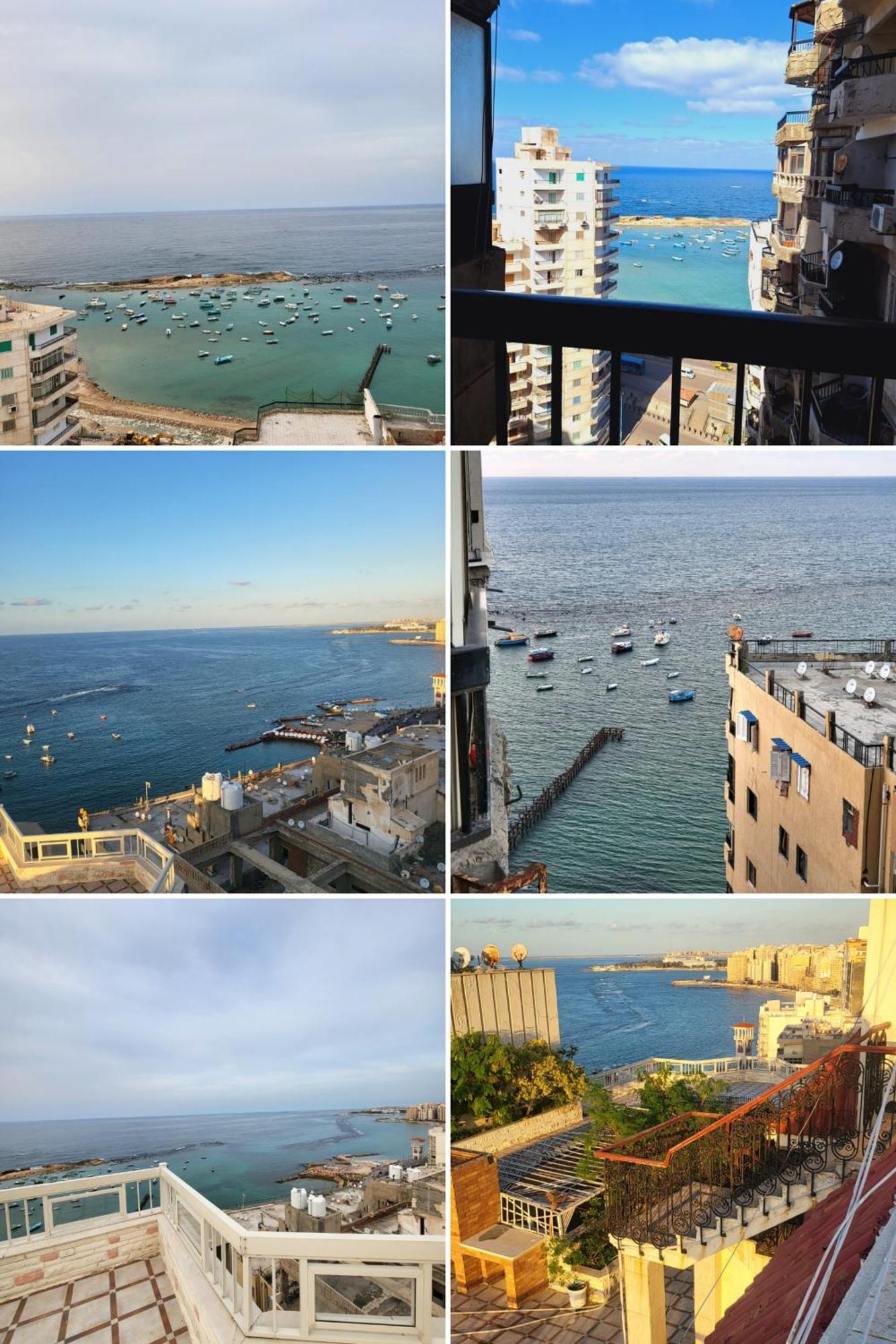 شقه فى ميامى بالاسكندريه مطله على البحر * Alexandria