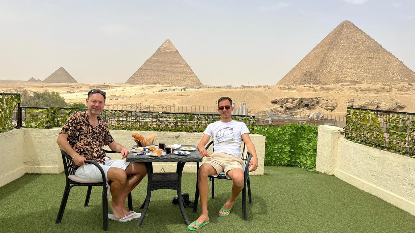 Solima Pyramids View
