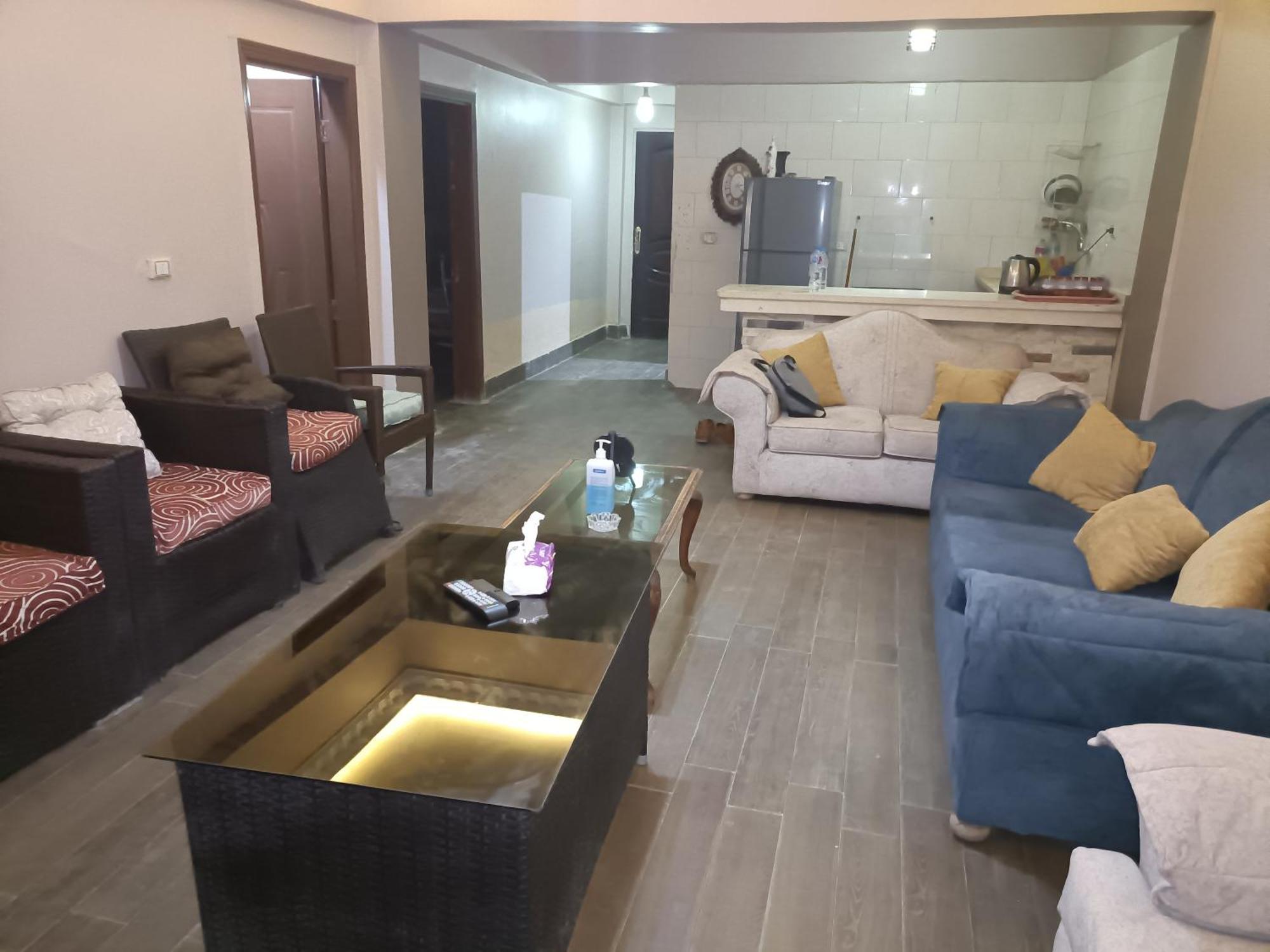 مكيف علي البحر صف أول بحديقة خاصة ومكيف بمنتجع براس سدر Apartment Ras Sedr