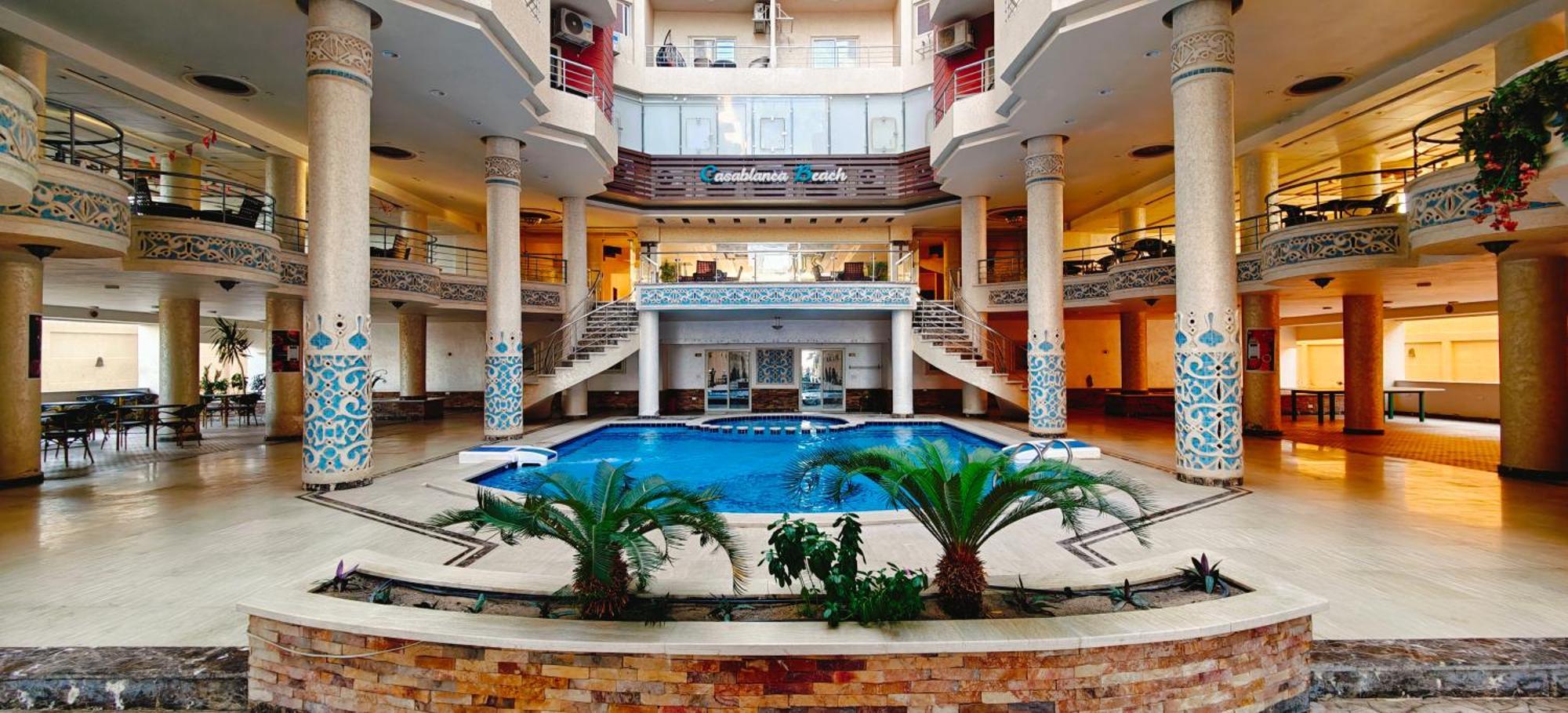 Casablanca Direct Sea View Tow Bedroom Hurghada