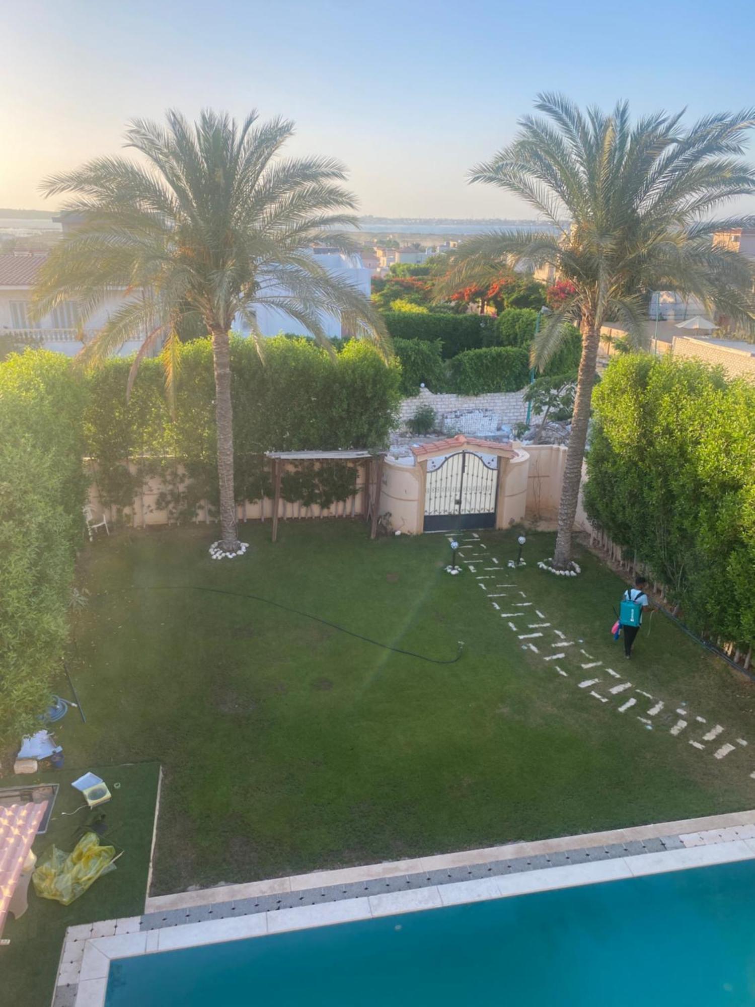 Lovely 5- Bedroom With Overflow Pool With Garden At Oasis Alexandria