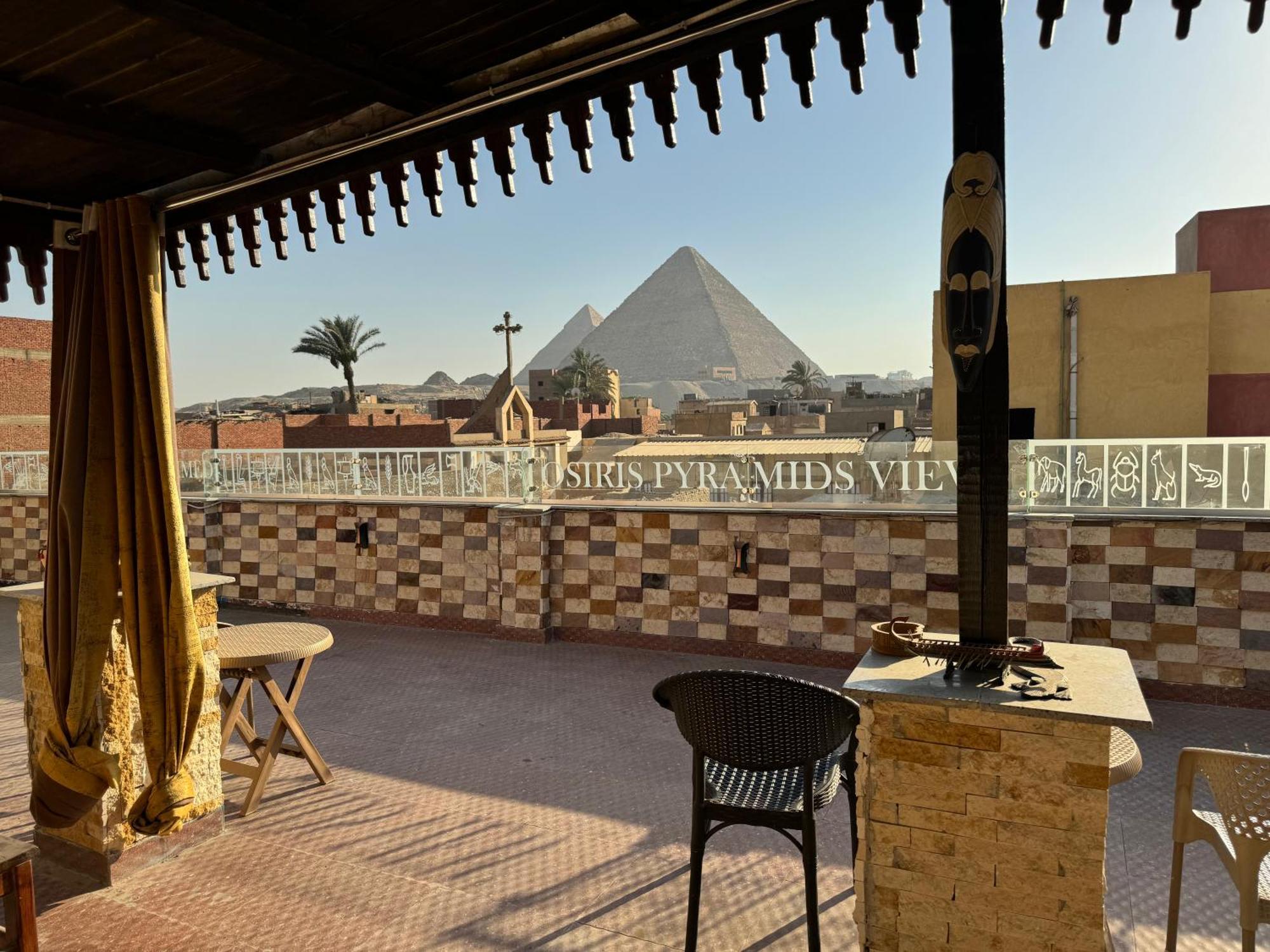 Osiris Pyramids View Acomodação com café da manhã  Kafret el-Gabal