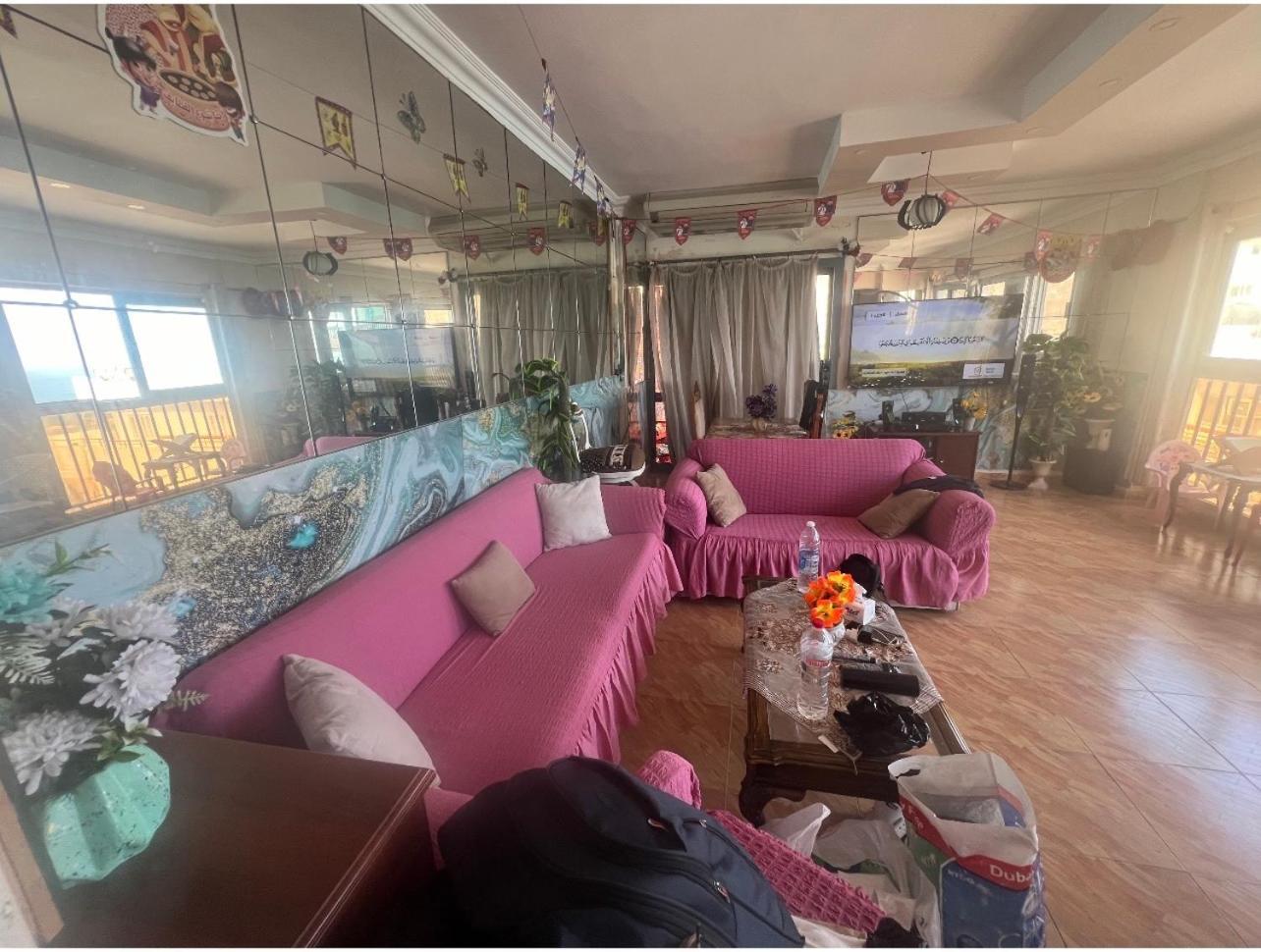 Zamzm Panoramic Sea View Family Flat - Beachfront Apartment Alexandria