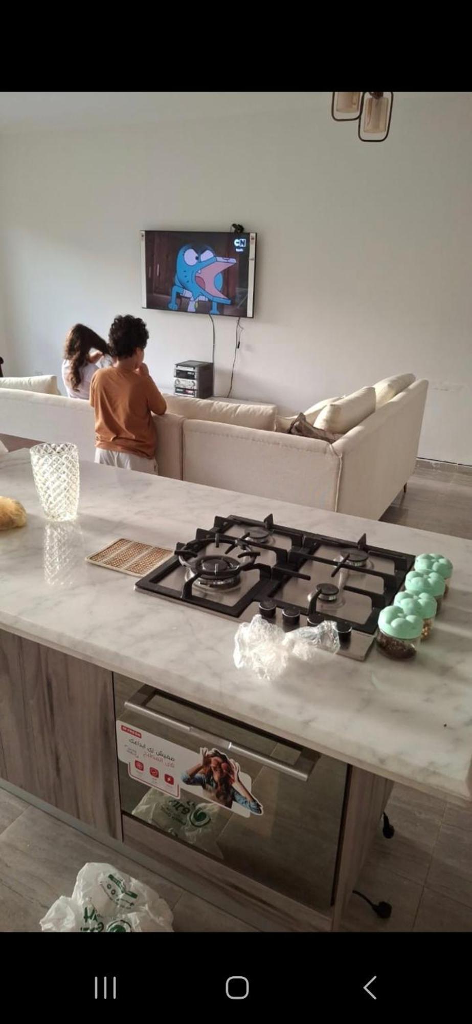 بفرش مودرن على بحر مارينا دلتا للايجار Villa *