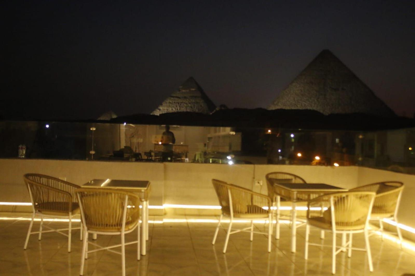 Habu Pyramids View