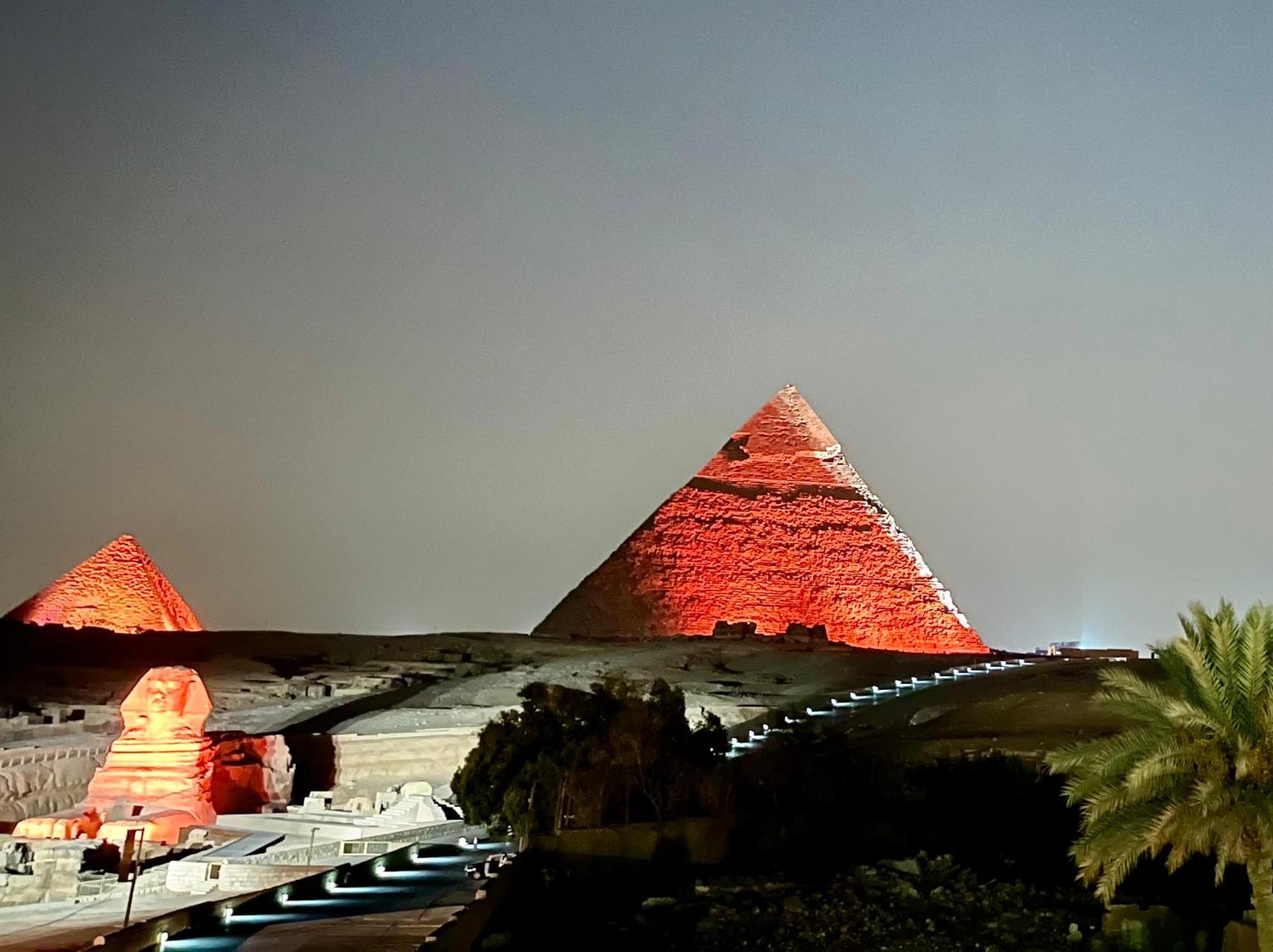 The Gate Front Pyramids & Sphinx View *