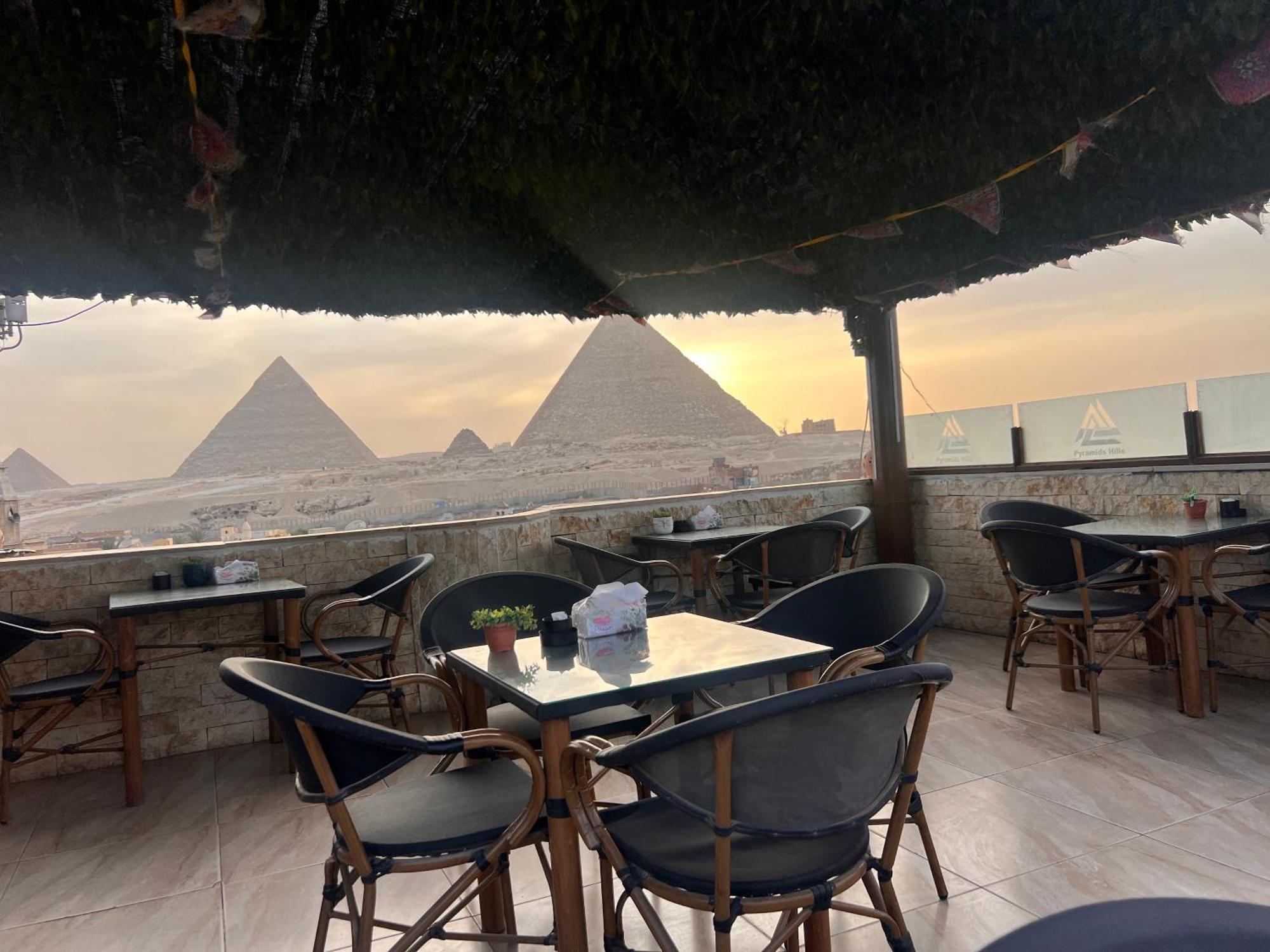 Pyramids Sun