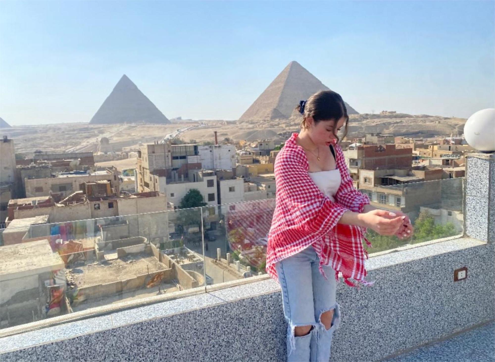 Pyramids Middle East Charm Hotel Kafrat al Jabal