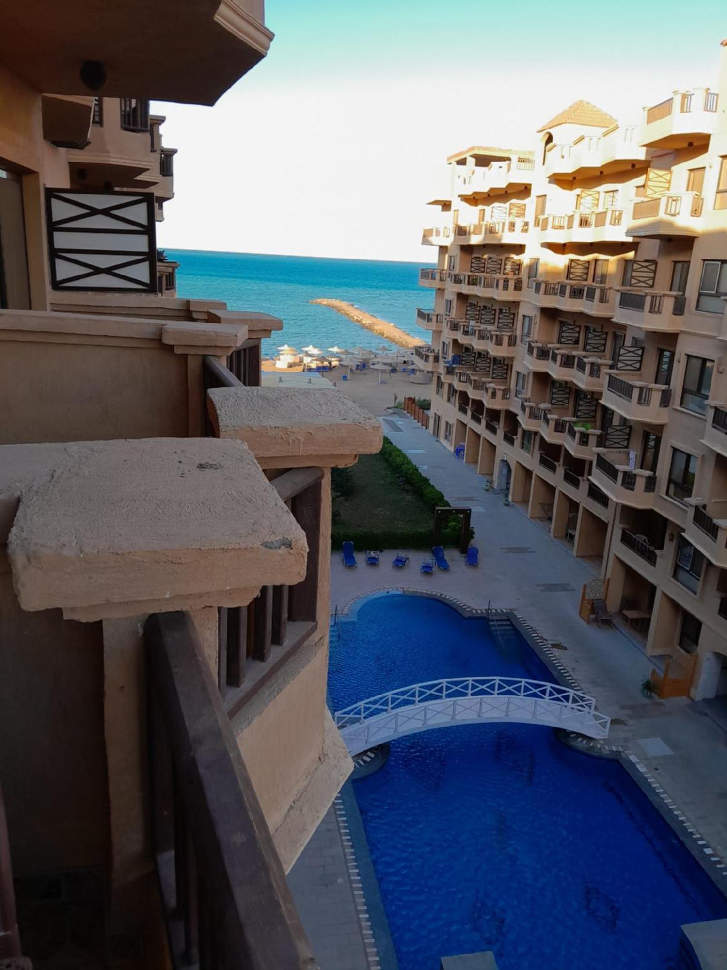 Turtles Hourghada View Sea View Pool Private Jacuzzi Security Air-conditioned Cafe Restaurant On The And A Large Sunny Balcony Aparthotel
