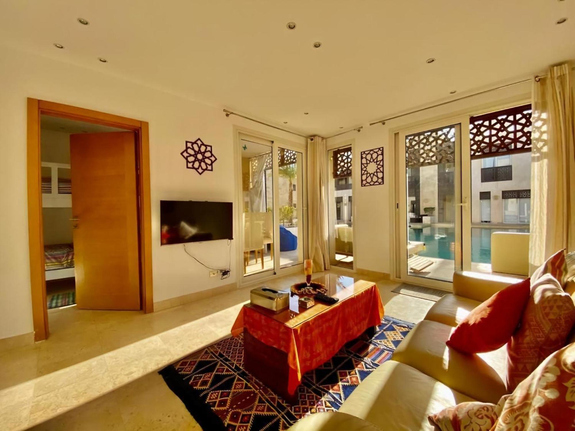 Amazing Pool View In Scarab Club El Gouna Apartment *