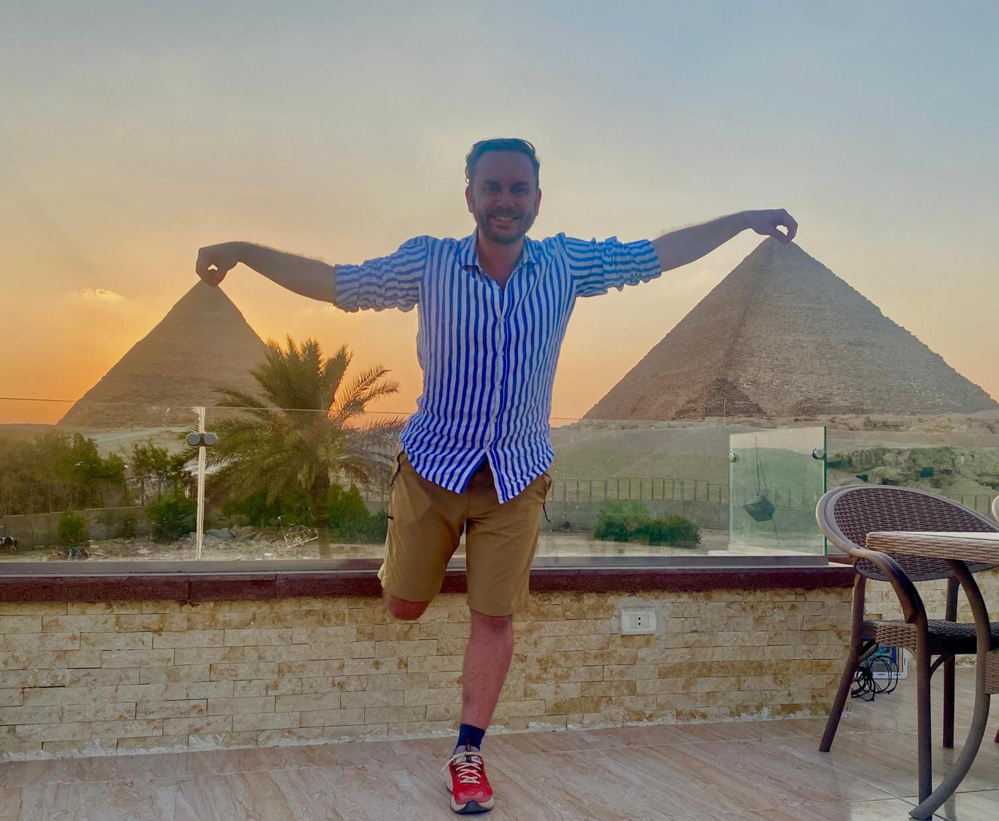 Seven Pyramids Panoramic View *