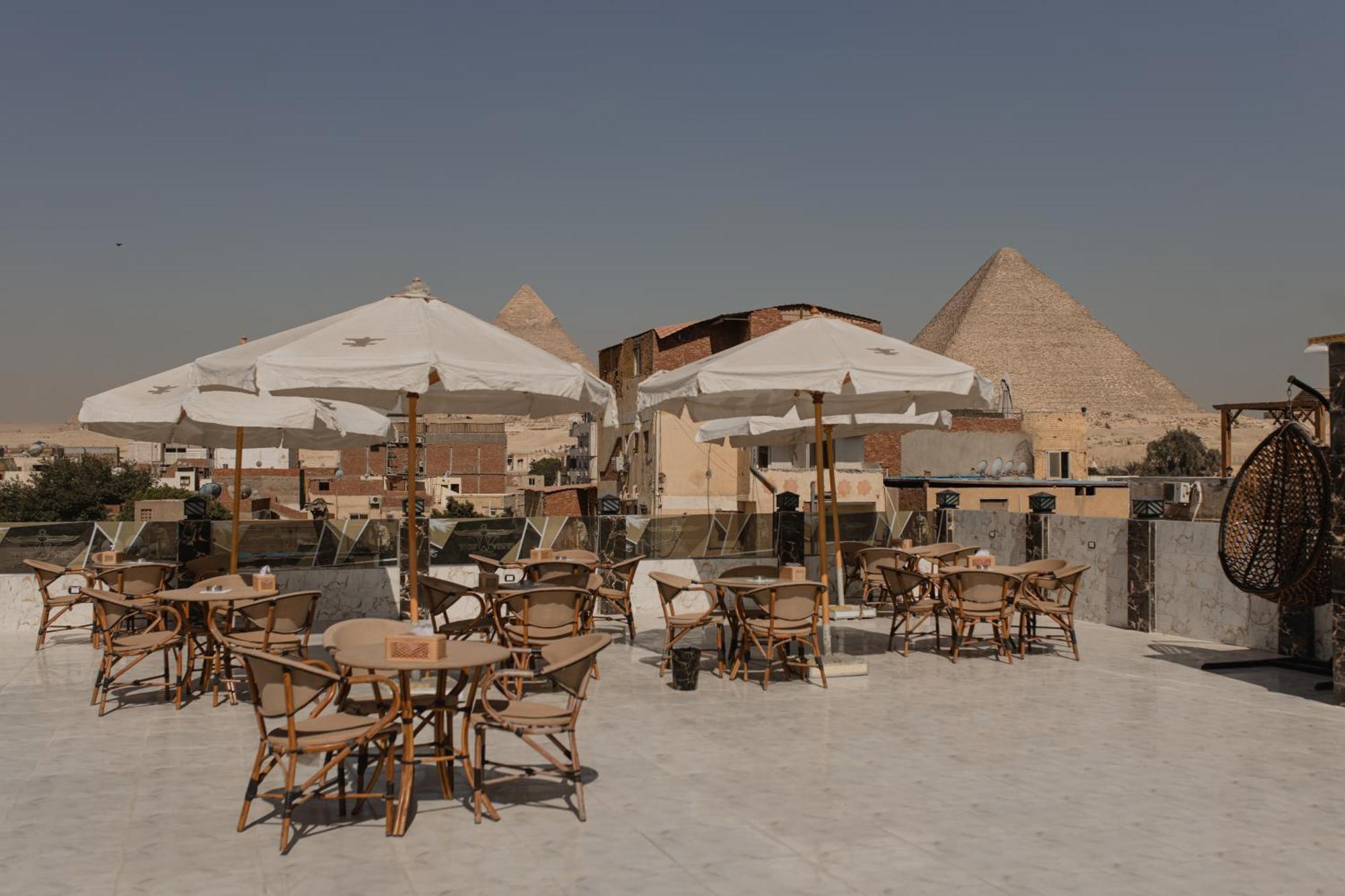 The View Pyramids Gold One Kafrat al Jabal