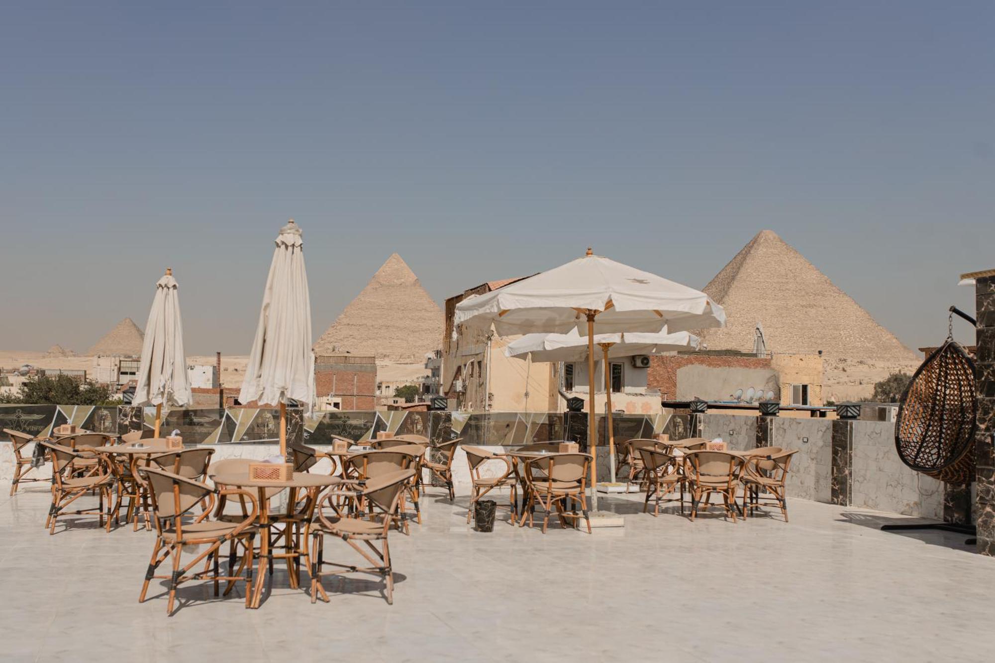 The View Pyramids Gold One
