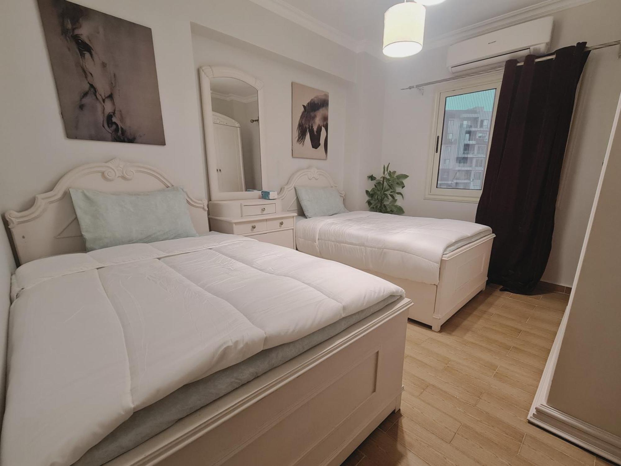 Freshly Modern Renewed 3br Full Aircod Dar Masr Qornfel