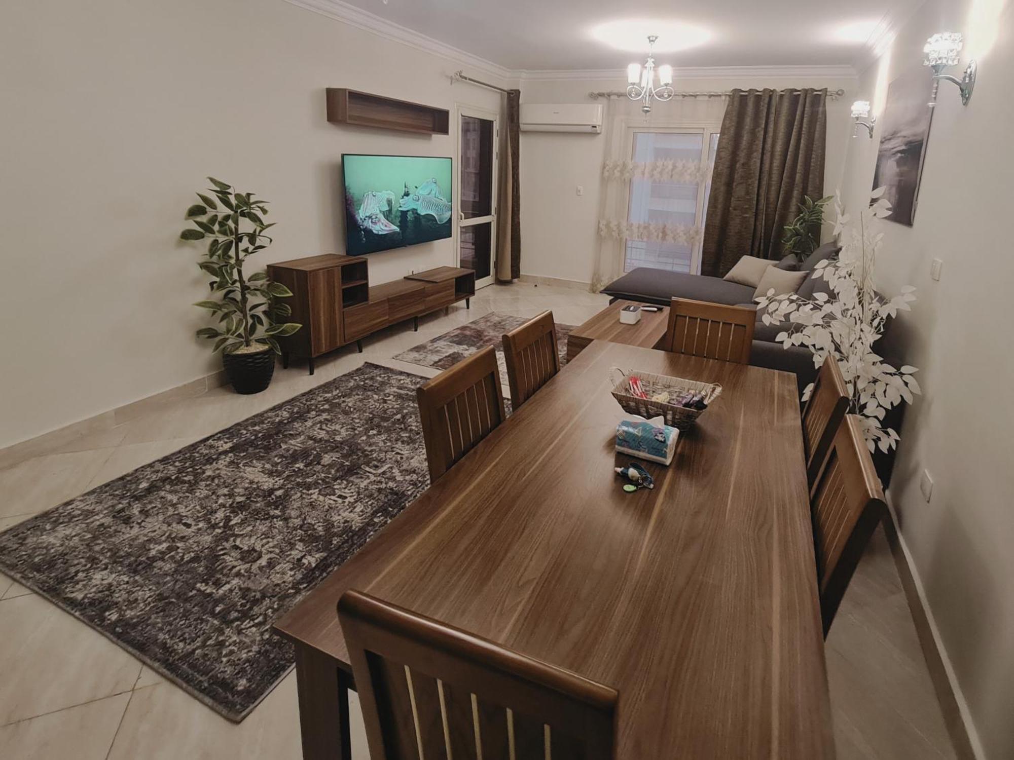 Apartment Freshly Modern Renewed 3br Full Aircod Dar Masr Qornfel New Cairo