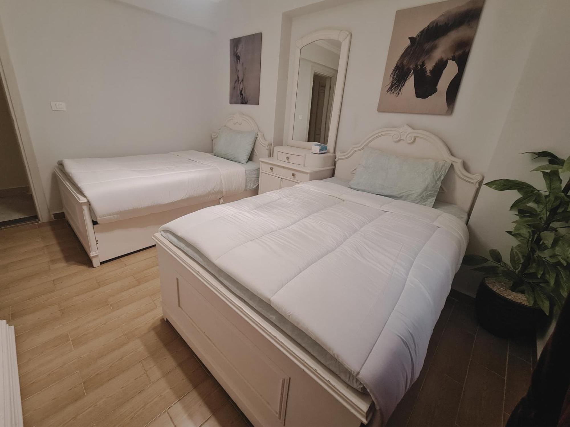 Apartment Freshly Modern Renewed 3br Full Aircod Dar Masr Qornfel