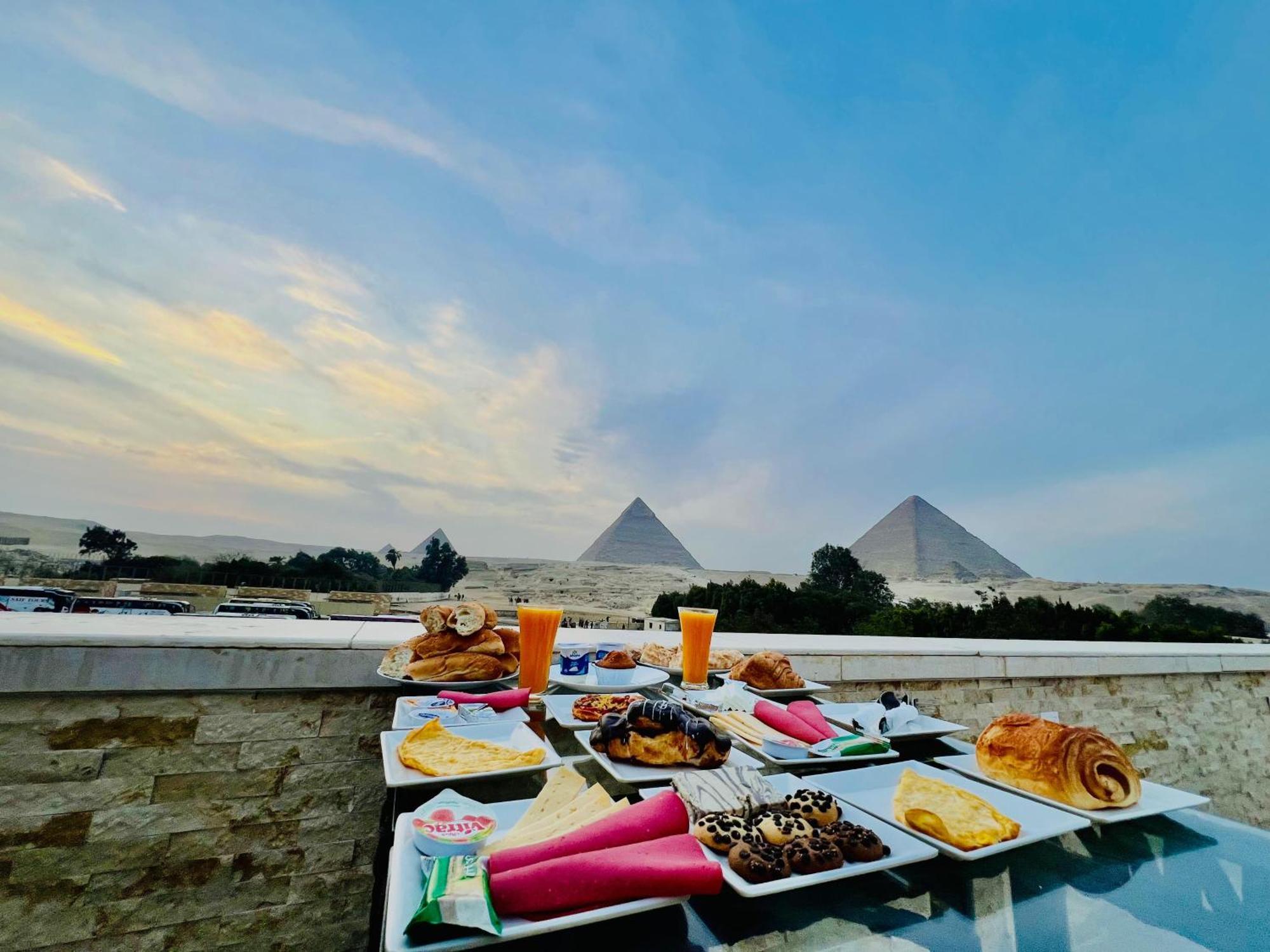 Great Scarab Pyramids View