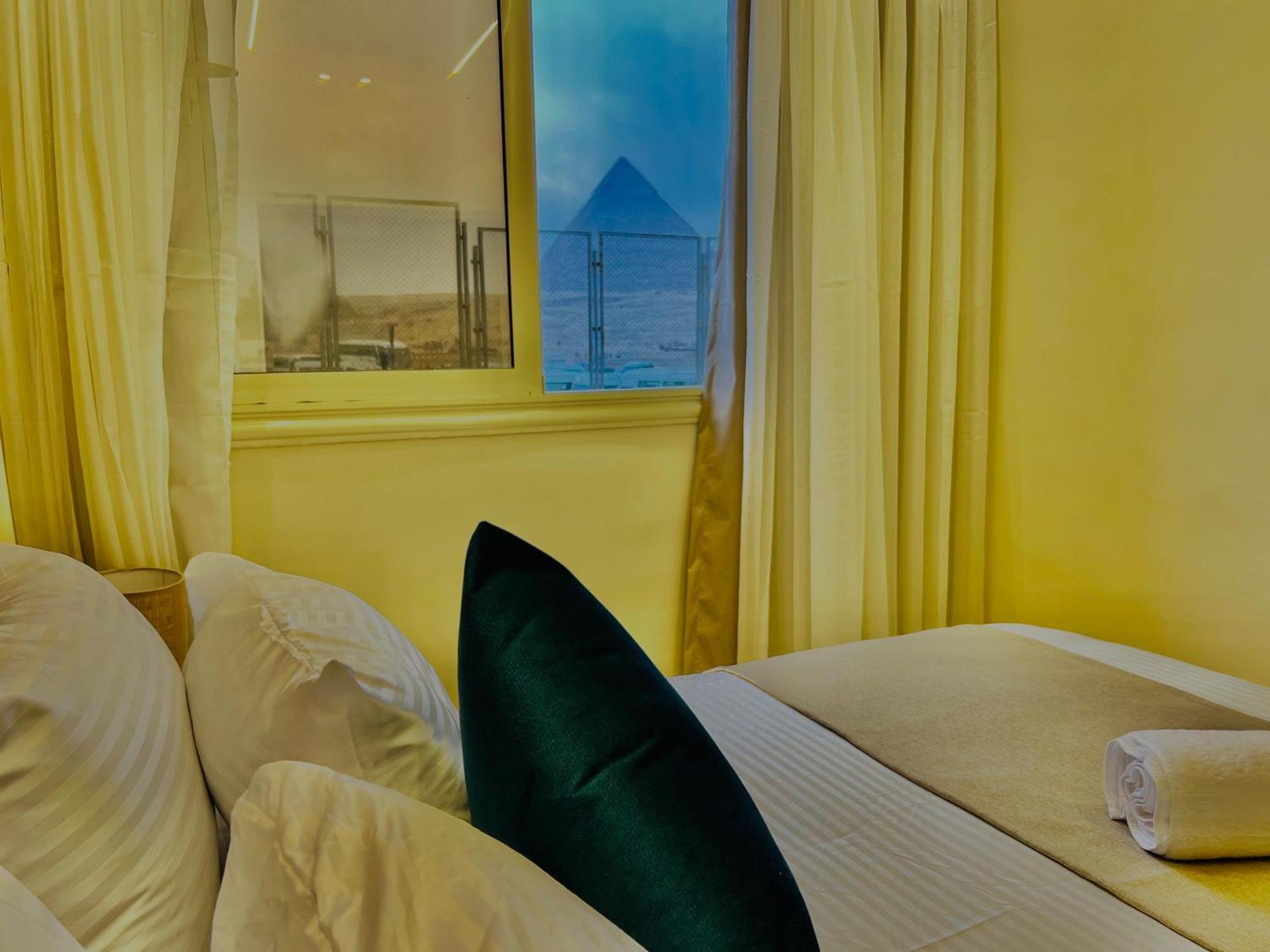 Great Scarab Pyramids View