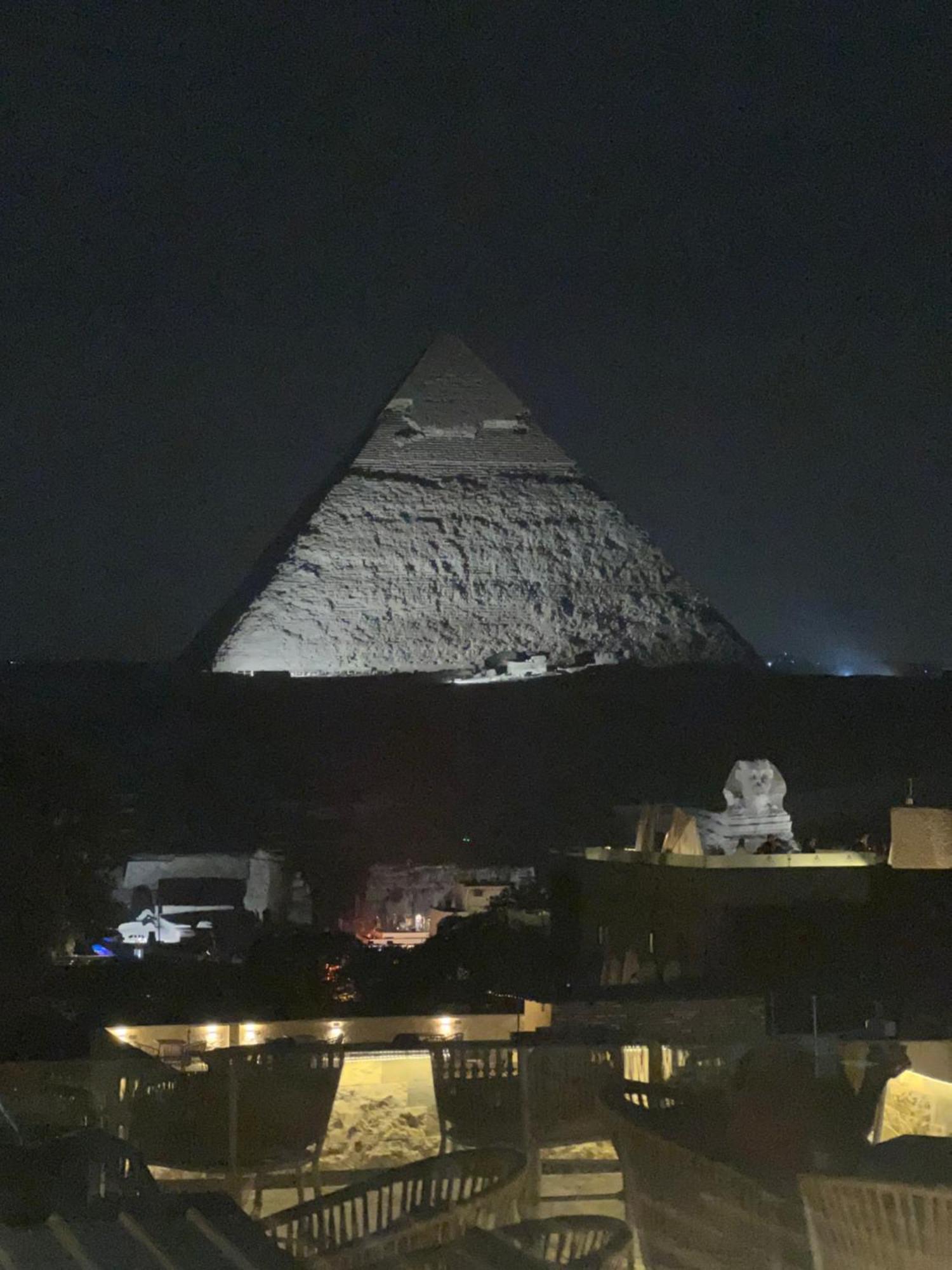Pyramids And Sphinx