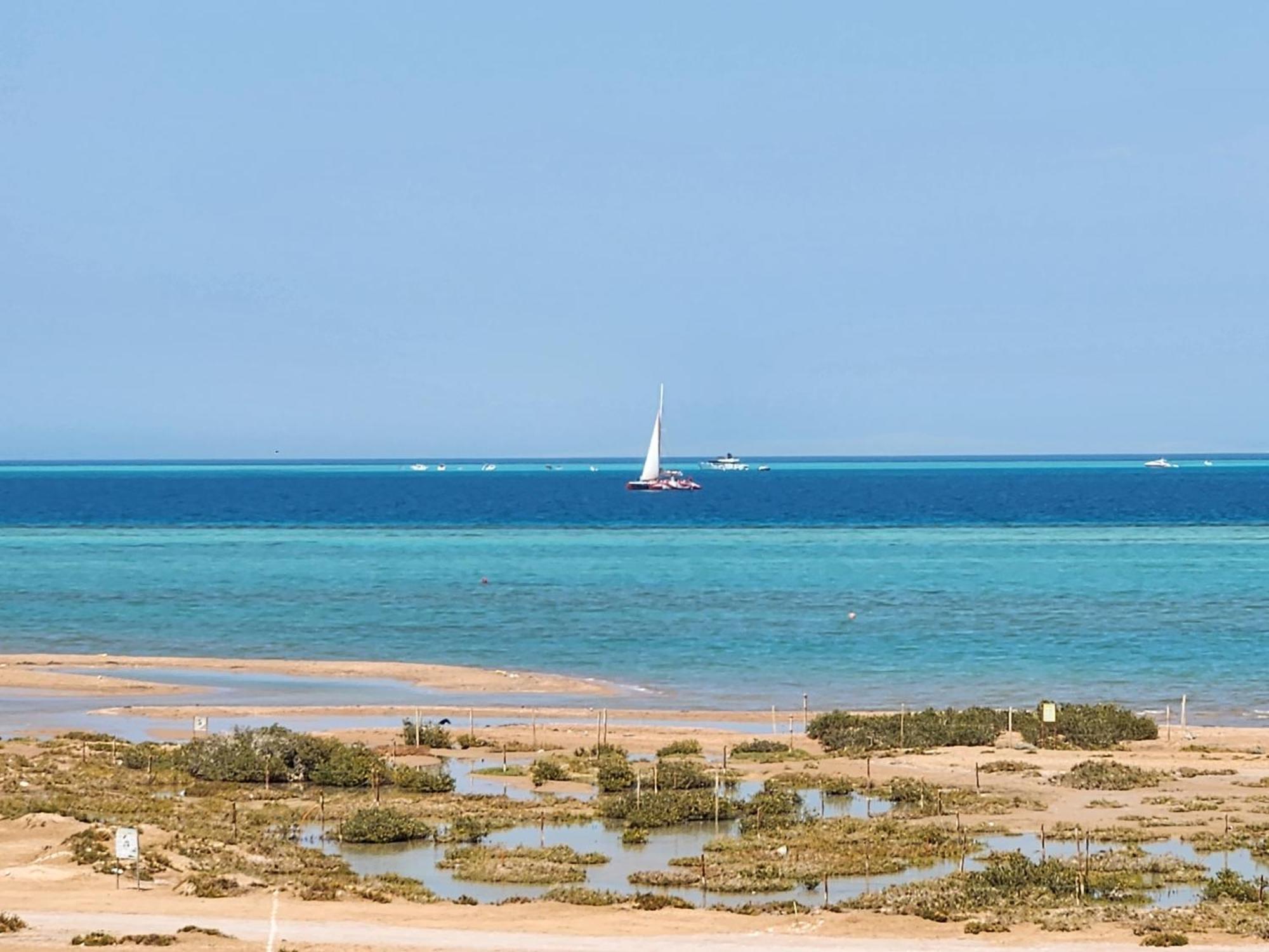 Beachfront 1br El Gouna Mangroovy Pools, Free Apartment Hurghada
