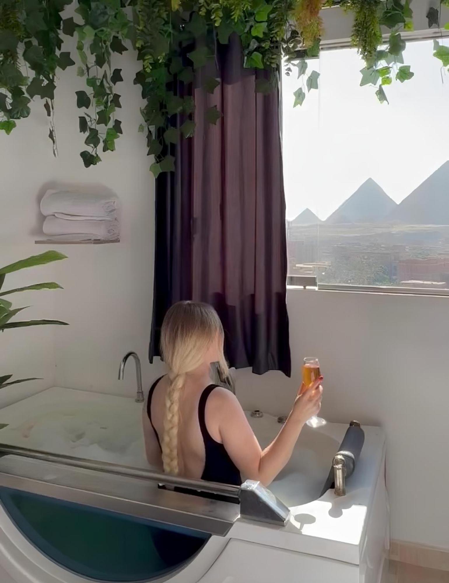 Pyramids Middle East Charm Kafrat al Jabal